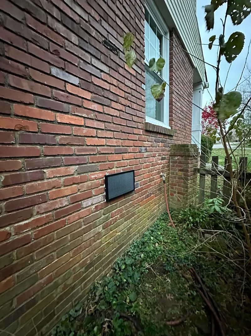 This after photo features the Foundation Vent Guard installed for rodent control in Lexington, KY.